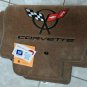 New old stock Lloyd OEM Genuine Mats GM Corvette Logo Floor Mats 1997-2004 bg
