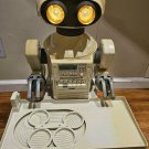 1980's ORIGINAL RC working OMNIBOT 2000 Drink Serving ROBOT TOMY TRAY In Nanuk