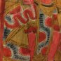 Large Vintage BALI RAMAYANA TRADITIONAL Hand Painted Canvas Fabric Artwork Art