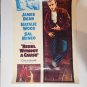 Vintage Original 1986 James Dean Rebel Without A Cause Movie Promo Poster Wood