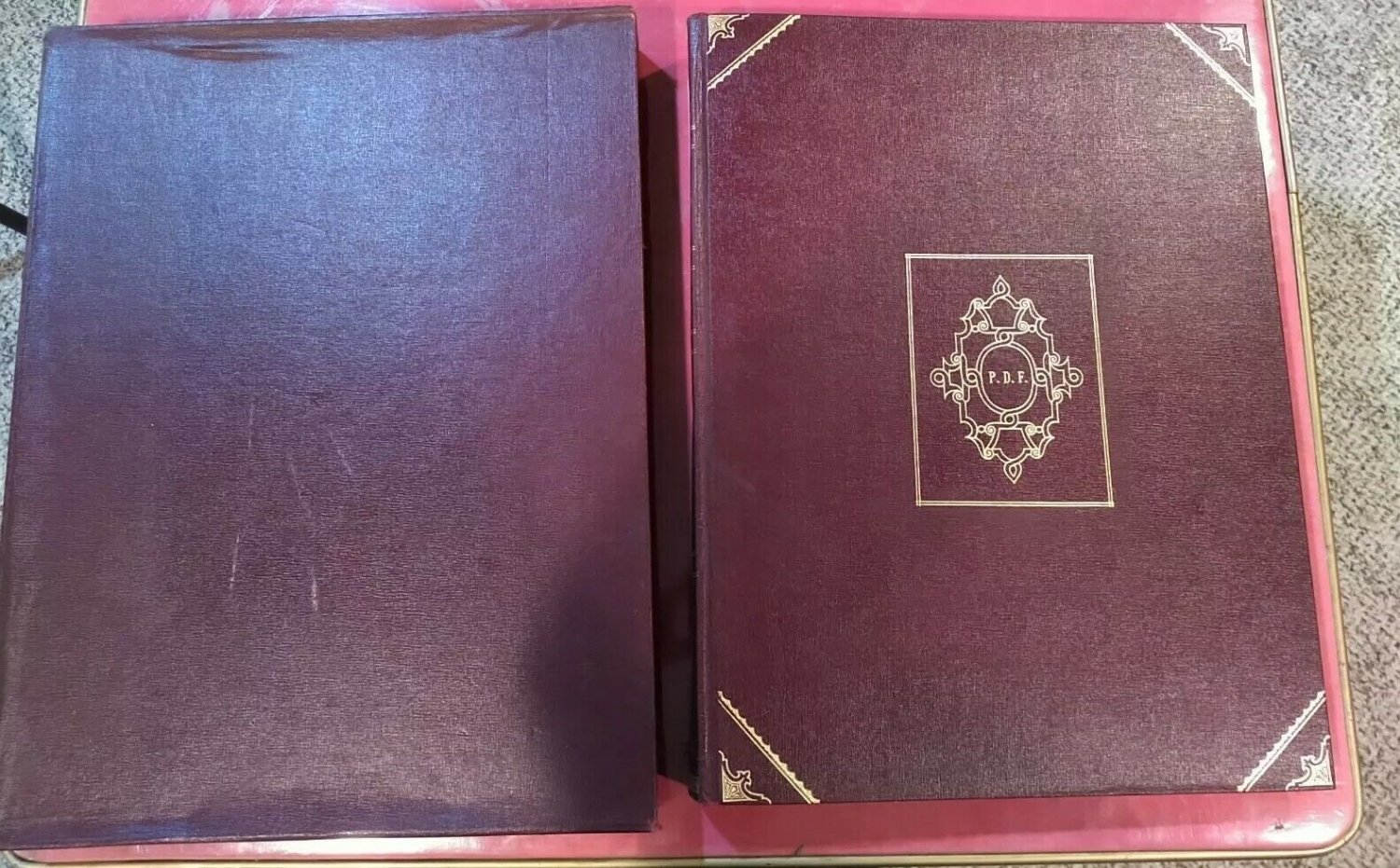 Original antique oversized large book  Jean Leon Gerome plates illustrations