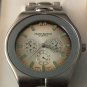 Charles Raymond Wrist Watch Silver Mens Gift Box Vintage binoculars Executive
