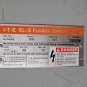 Used RV363G SIEMENS I.T.E. XL-X Fusable Switch BUSS PLUG RECON 100 AMP 600V 75H