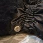 UGGS UGG FONTANNE SMART GLOVES SHEARLING TRIM BLACK S/M women's mitten leather