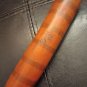 Striped Rustic Antique Vintage Heavy SOLID plain Wooden CANE walking stick 37.4