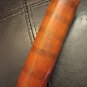 Striped Rustic Antique Vintage Heavy SOLID plain Wooden CANE walking stick 37.4