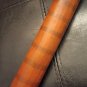 Striped Rustic Antique Vintage Heavy SOLID plain Wooden CANE walking stick 37.4