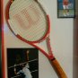 COA Authentic WILSON (K) SIX ONE TOUR ROGER FEDERER SIGNED TENNIS RACQUET 4 5/8