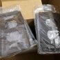 21 New Mulberry Brown Wrinkle Metal Duplex Receptacle 1-Gang Wall Plate Vintage