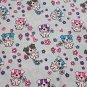 Sky Blue Puppy Dog Flower BFF Medical Uniform Scrubs Top Pockets Court all sizes