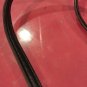 Vintage LOEWE Crossbody lambskin leather Shoulder Black Maroon bag handbag NWT