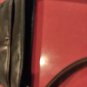 Vintage LOEWE Crossbody lambskin leather Shoulder Black Maroon bag handbag NWT