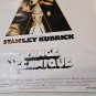 1971 Orange Mecanique A Clockwork Orange Stanley Kubrick French Movie Poster
