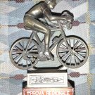 Vintage Bicycle Cyclist Athlete Bronze Statue Sculpture Trophy Marble 1987 tour