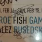 MULTI Autographed 18X24 Tennis Signed Gambil McEnroe Raonic Bryans Fish Rusedski