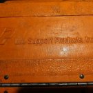 Used LSP LIFE SUPPORT PRODUCTS ORANGE CASE FOR PORTABLE RESUSCITATOR SYSTEM
