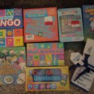 Lot Of 8 New Chanukah Jewish Games Memory Match Educational Matching Passover