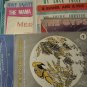 Lot of 18 Antique Vintage Sheet Music 1950's Mann gypsy yellow bird colorful art