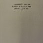 PETER WHIFFLE HIS LIFE AND WORKS By Van Carl Vechten Hardcover 1922 vintage book