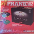 Prank Pack Gift Box "Yearrings" earrings BIRTHDAY PRESENT : Christmas Gag : NEW