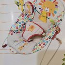 Bright Starts Playful Pinwheels Portable Baby Bouncer with Vibrating Infant Seat