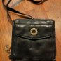 Perlina Purse Small Black Crossbody Leather Zip Small Pockets Detachable Strap