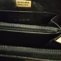 Perlina Purse Small Black Crossbody Leather Zip Small Pockets Detachable Strap