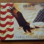 NIB Collectible American Classics Framed Gallery Print USA Bald Eagle Flag BG