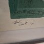 Dre Aerts Painting LA CRIMOSA Print Signed Authentic Acrylic Artwork 31/75 FRAME