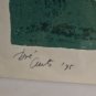 Dre Aerts Painting LA CRIMOSA Print Signed Authentic Acrylic Artwork 31/75 FRAME