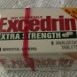 Plastic Sealed in box Vintage new Excedrin Bottle Aspirin Analgesic Tablets 1988
