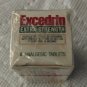 Plastic Sealed in box Vintage new Excedrin Bottle Aspirin Analgesic Tablets 1988