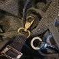 TOUS Handbag Jodie Collection Black Mesh Shoulder Tote Shopping Bag Diamonds