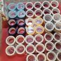 Lot Of 48 Rolls EBAY BRANDED Packaging Tape Color Logo Green Yellow Purple White