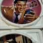 Lot of 3 A Delphi Collector Plate Elvis Presley Legend 1988 King Rock Roll Stamp