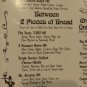 Rare Vintage Serendipity 3 Restaurant Menu Caesars Palace 1997 Las Vegas Ad Toy