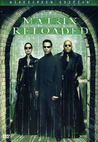 The Matrix Reloaded DVD 2003 2-Disc Set Widescreen the 2nd Movie of the Trilogy