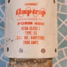 nice Working A4BY2000 Amp Shawmut 2000A 600V Amp-Trap Fuse Form 480 type 55 50 nice Working A4BY2000 Amp Shawmut 2000A 600V Amp-Trap Fuse Form 480 type 55 50