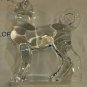 Vintage 94 Retired Baccarat Crystal Art Glass Curled Tail Dog Figurine Retriever
