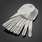 DANIU 20psc Foldable Car Lock Opener Double Sided Lock Pick Set Locksmith Tools