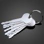 DANIU 7pcs Car Lock Opener Double Sided Lock Pick Set Locksmith Tools