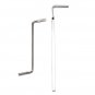 DANIU 5pcs Locksmith Tools Double Row Tension Tools Stainless Stell Lock Pick Tools