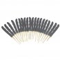 DANIU 24pcs Single Hook Lock Pick Set Locksmith Tools Lock Pick Kit