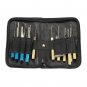 DANIU 18Pcs Dimple Lock Pick Tools Combination Door Openner Locksmith Tool