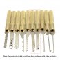 DANIU 18Pcs Dimple Lock Pick Tools Combination Door Openner Locksmith Tool