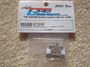 XET330HUM-Alloy front bady lock plate (For Hummer)