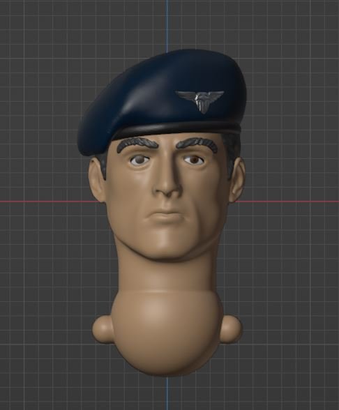Spartan Beret Unpainted