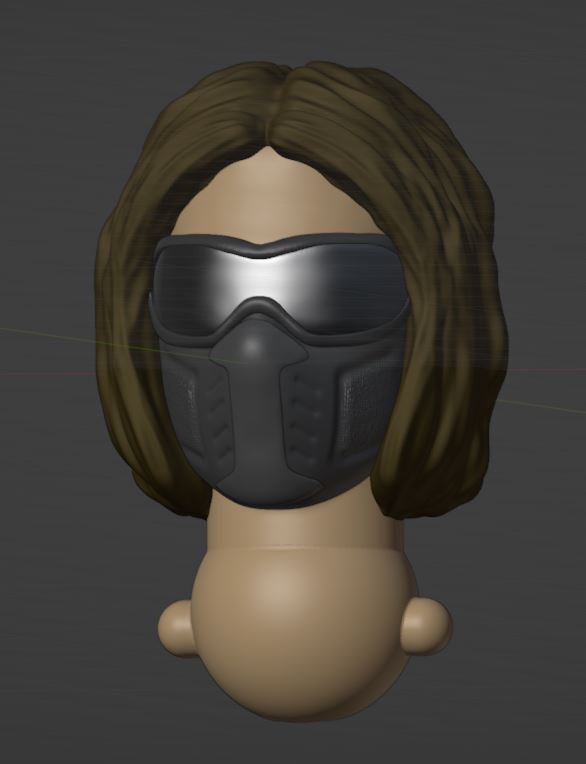 WS Goggles Unpainted