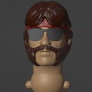 Biker Flame Unpainted