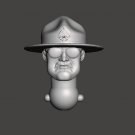 Sargeant Warthog with Hat Unpainted